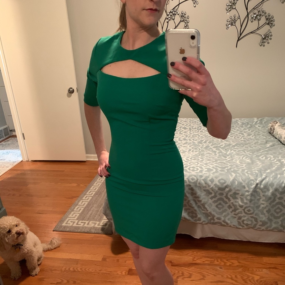 Beautiful green dress